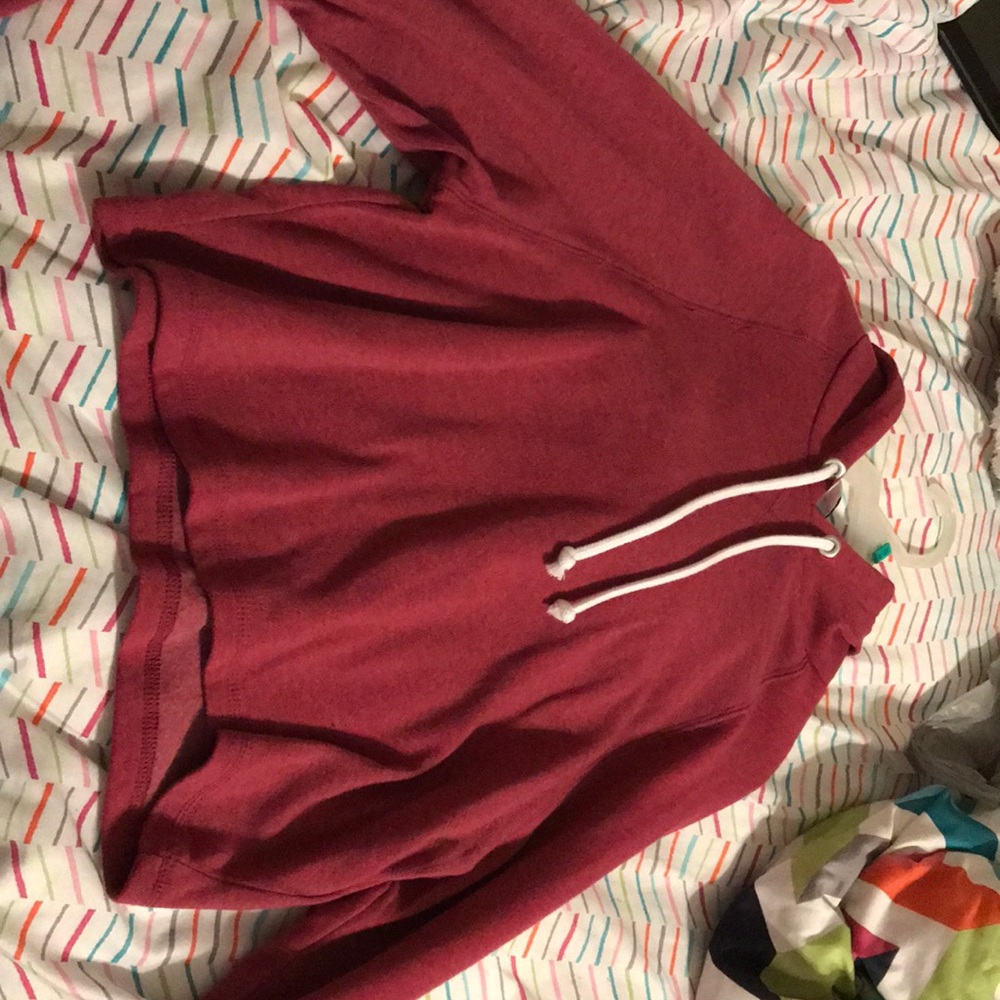 Pinkish purple crop top sweater from H&M